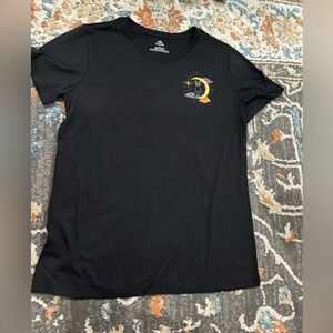 Women’s Halloween Cat Moon Tee‎ Size Medium Short Sleeve